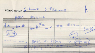 Illustration for article titled The Handwritten Blueprint For A Musical Masterpiece